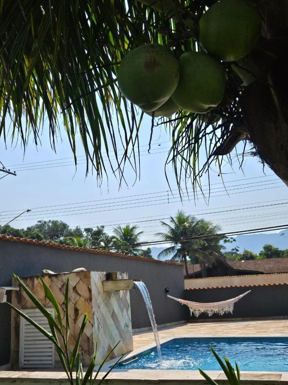 Casa Com Quadra De Areia Boraceia Sao Sebastiao Villa Exterior foto