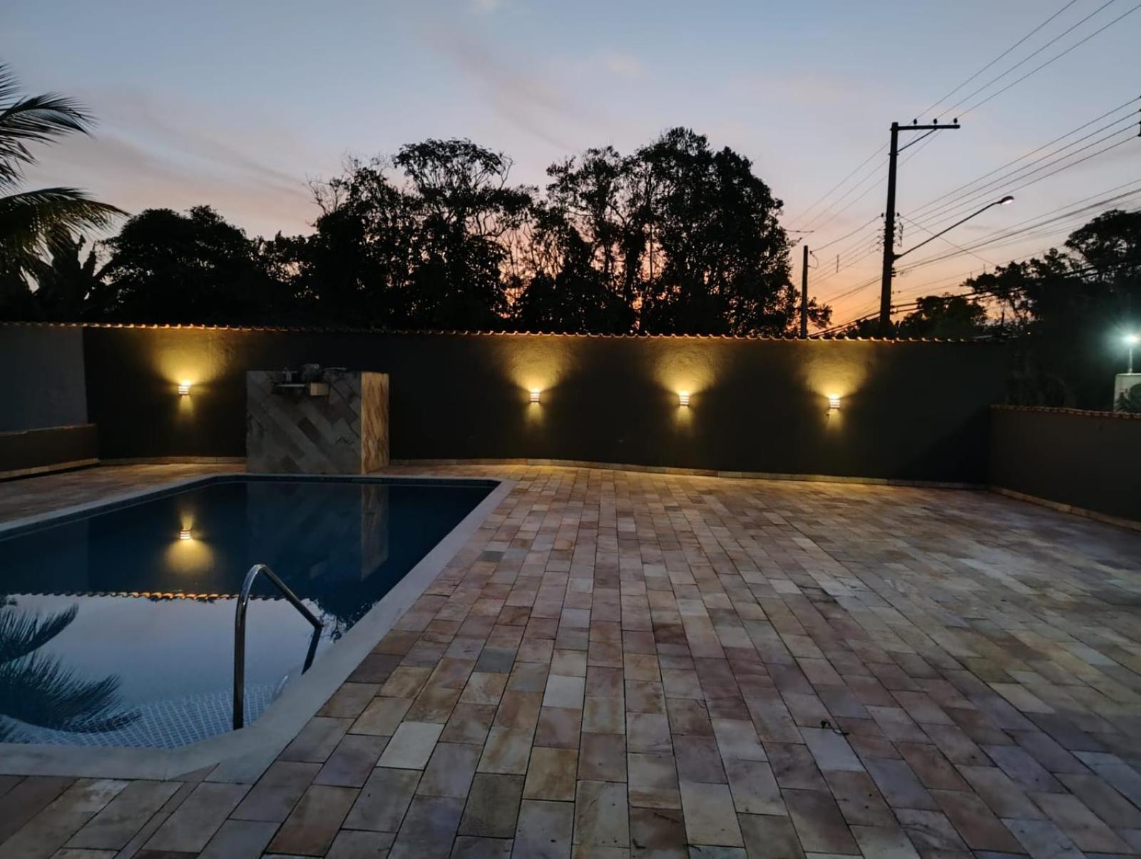 Casa Com Quadra De Areia Boraceia Sao Sebastiao Villa Exterior foto