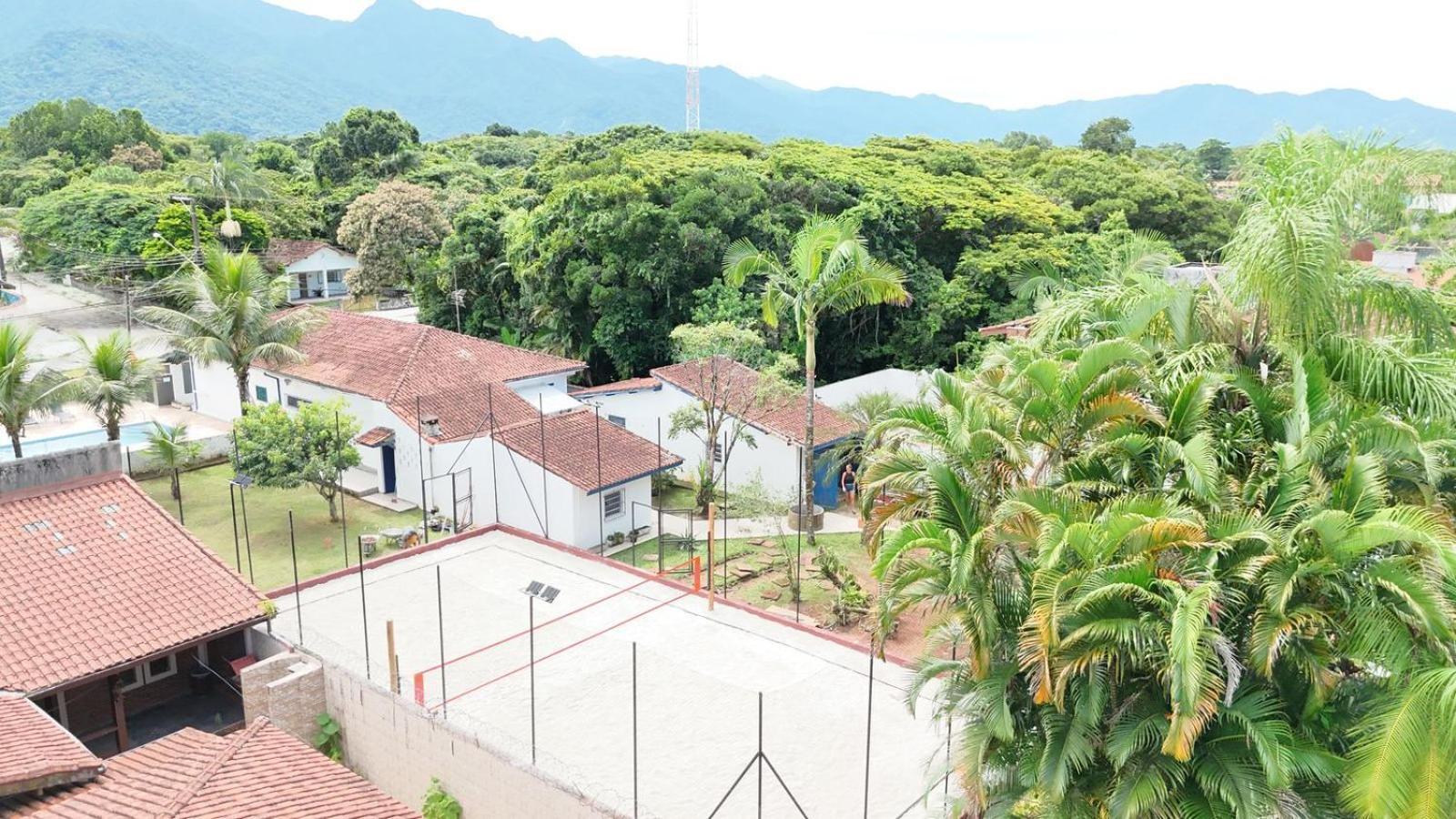 Casa Com Quadra De Areia Boraceia Sao Sebastiao Villa Exterior foto