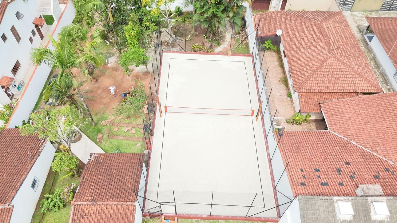 Casa Com Quadra De Areia Boraceia Sao Sebastiao Villa Exterior foto